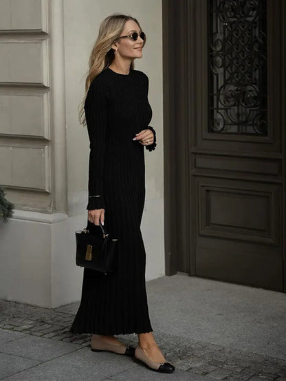 ELEGANTE MAXI HERFSTJURK